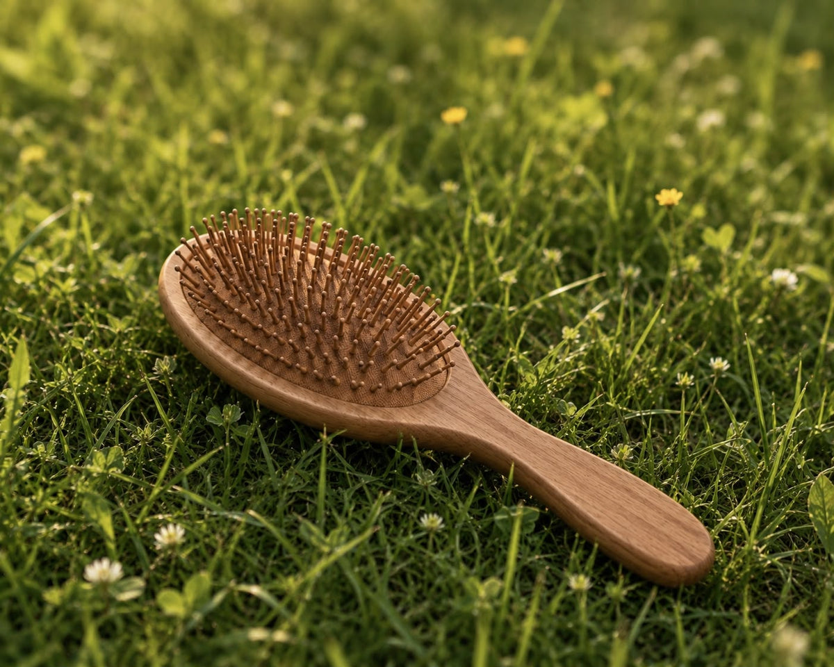 Bamboo Paddle Brush
